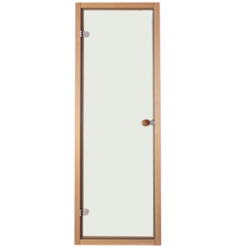Saunatür "Basic" Außenmaß ca. 64 x 185cm mit Schwelle direkt vom Saunahersteller 