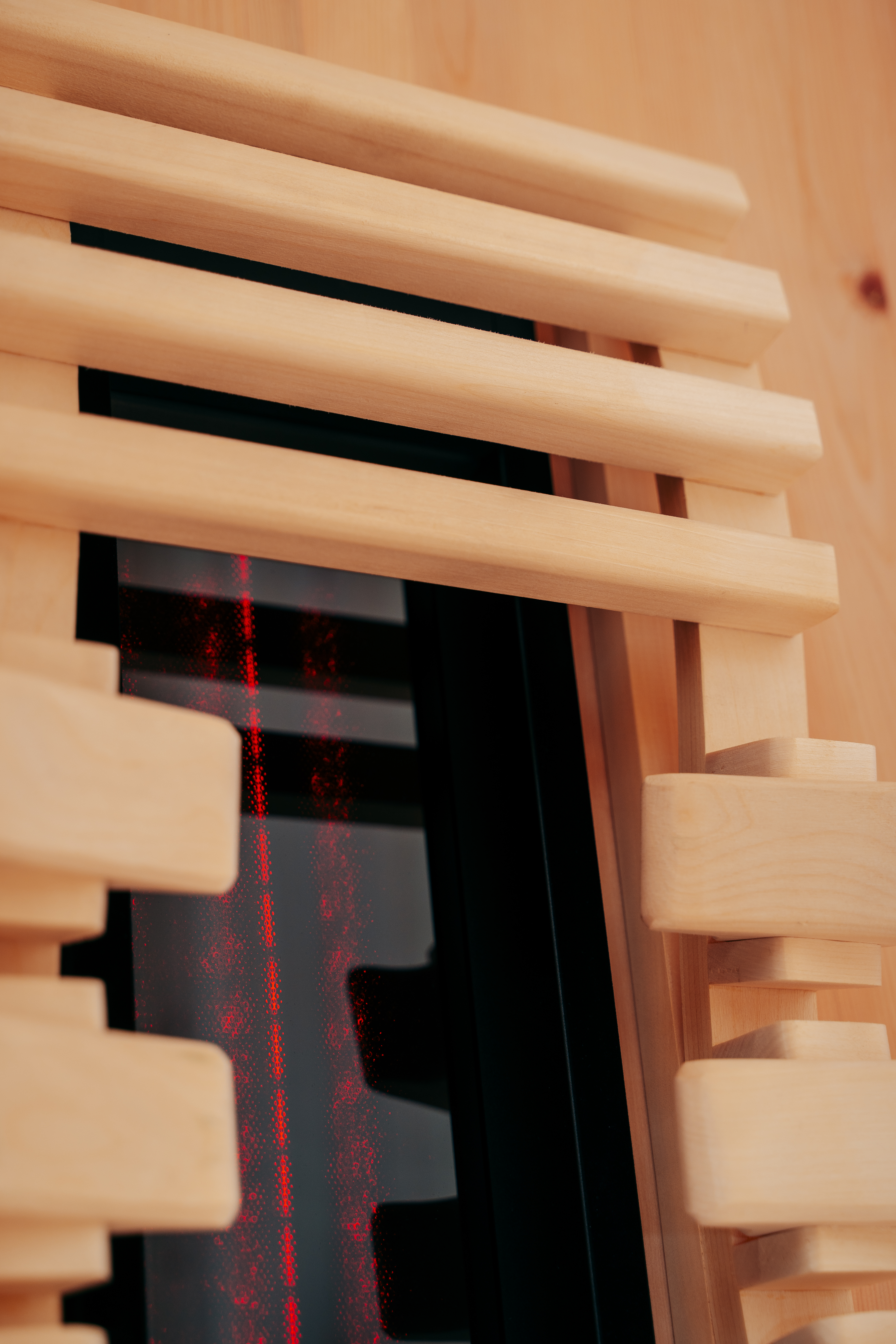 Infrarotkabine aus Zirbenholz Modell AURA 1