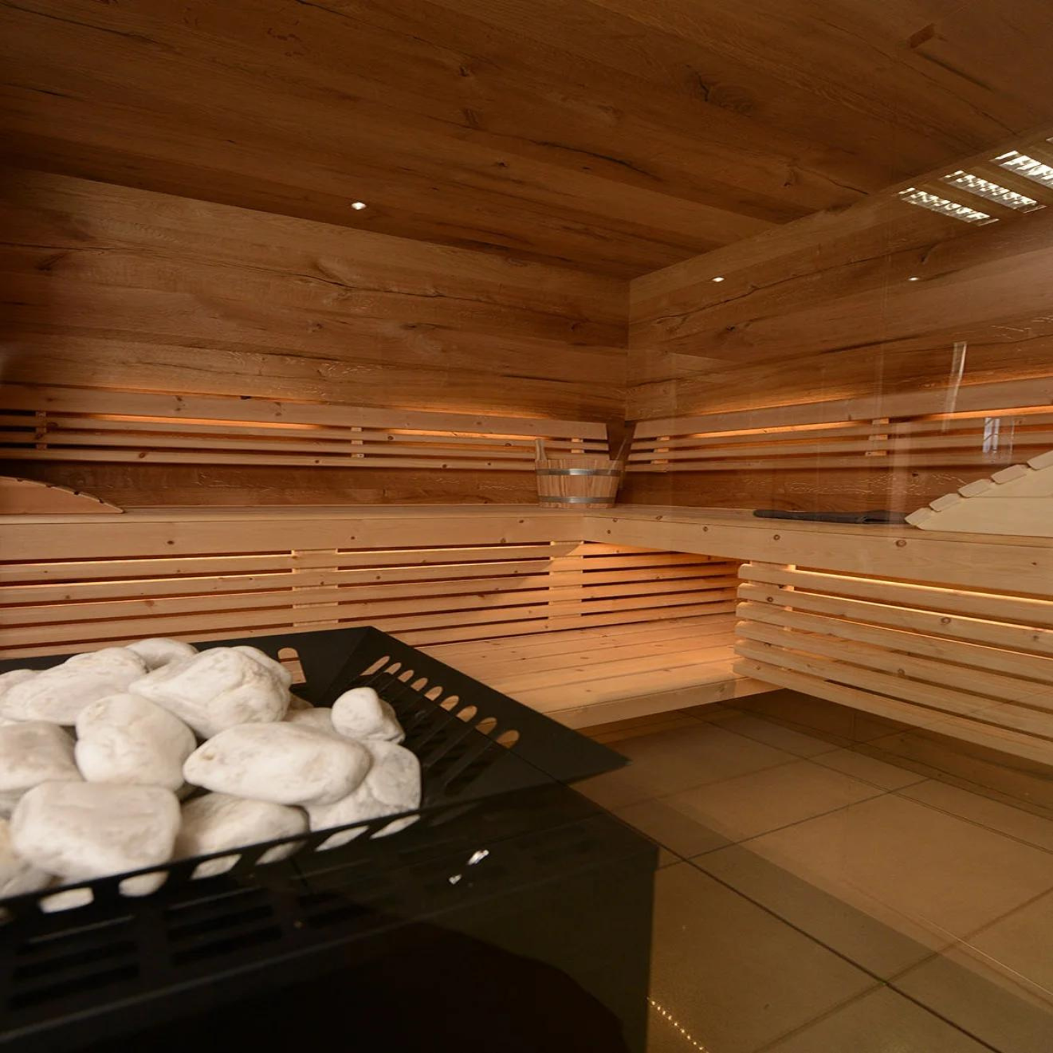 Polarholz Designsauna Morena