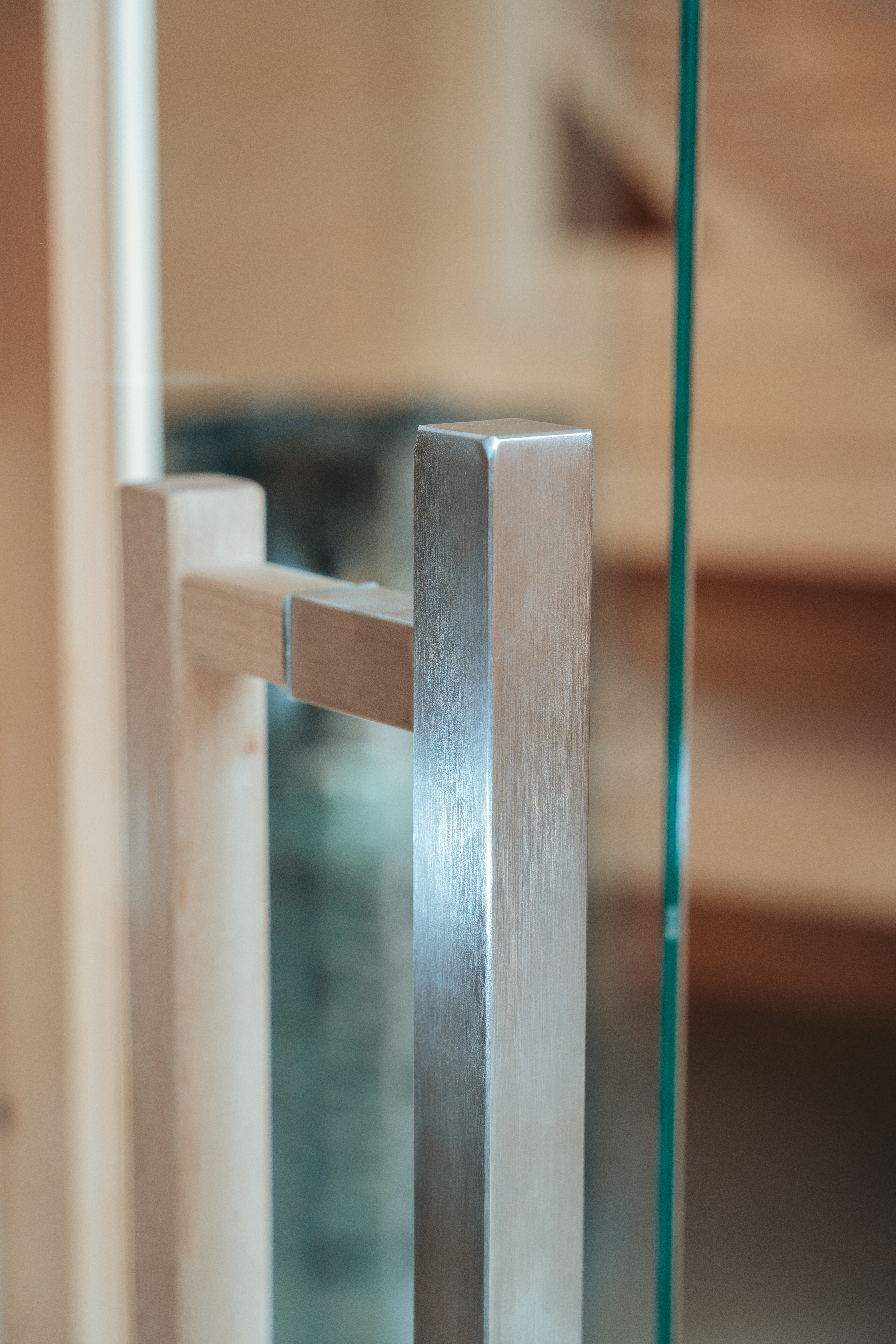 Infrarotkabine aus Zirbenholz Modell AURA 1