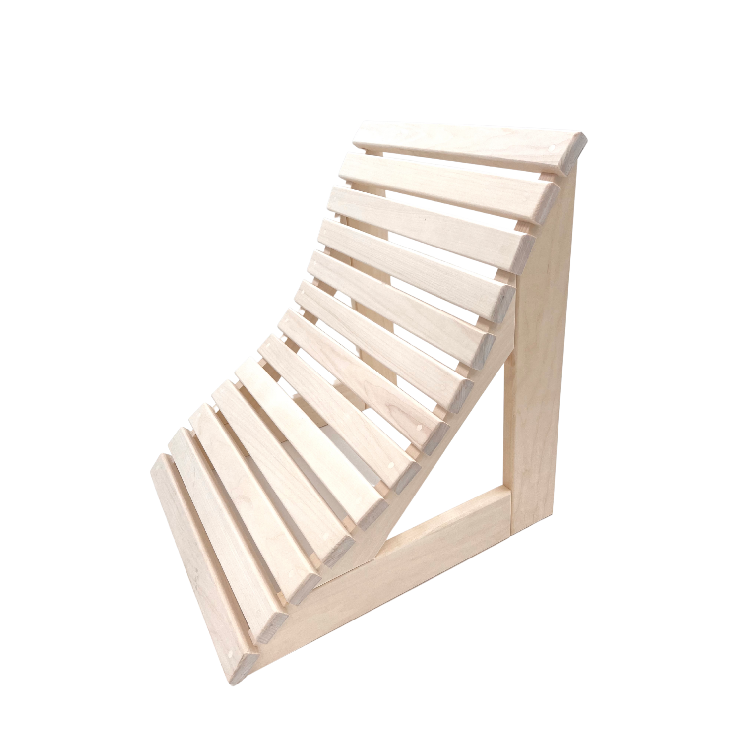 Große Sauna Rückenlehne