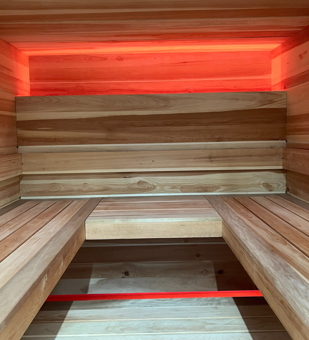 Polarholz Designsauna Recta